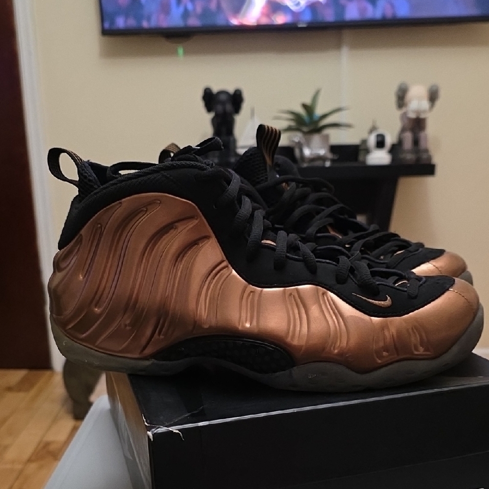 Black and Copper Sneakers